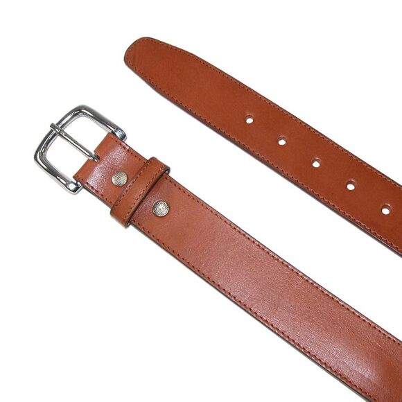 CTM Men's Leather Money Belt Removable Buckle - Picture 4 of 6